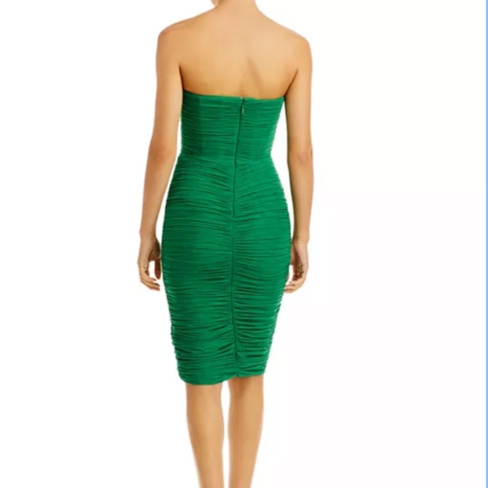 NWT Lavish Alice Ruched Midi Dress - Picture 9 of 10